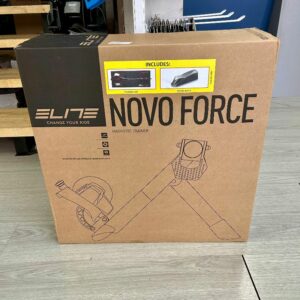 Home Trainer ELITE Novo Force avec tapis + Support Roue NEUF